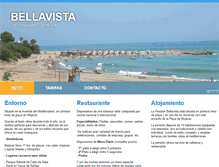 Tablet Screenshot of bellavistamojacarplaya.com